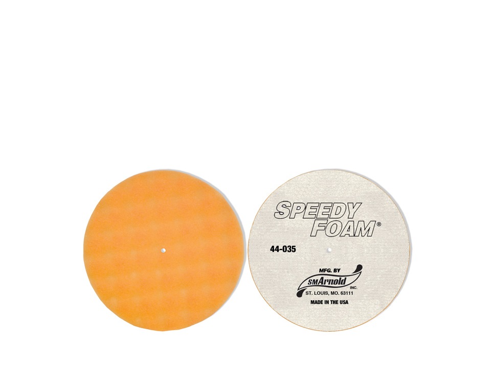 Yellow 6” Waffle Pad